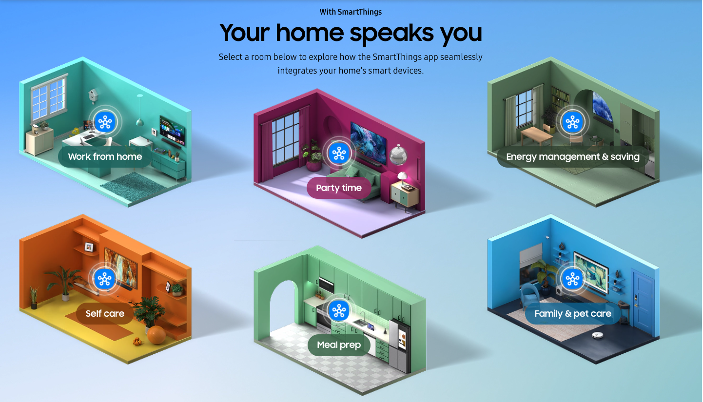 Samsung SmartThings(US) - Experience Page